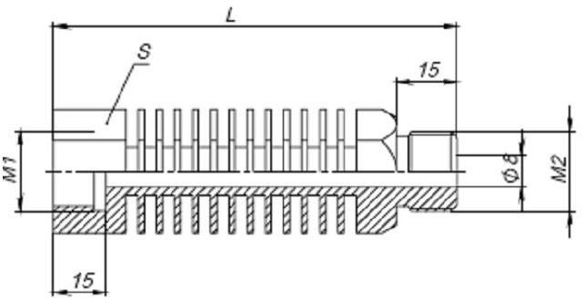 Радиатор охладитель для датчиков давления